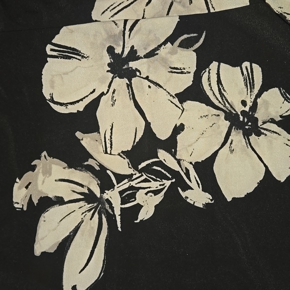 Anne Klein Pop-Over Dress Black Size 12 - Picture 4 of 7